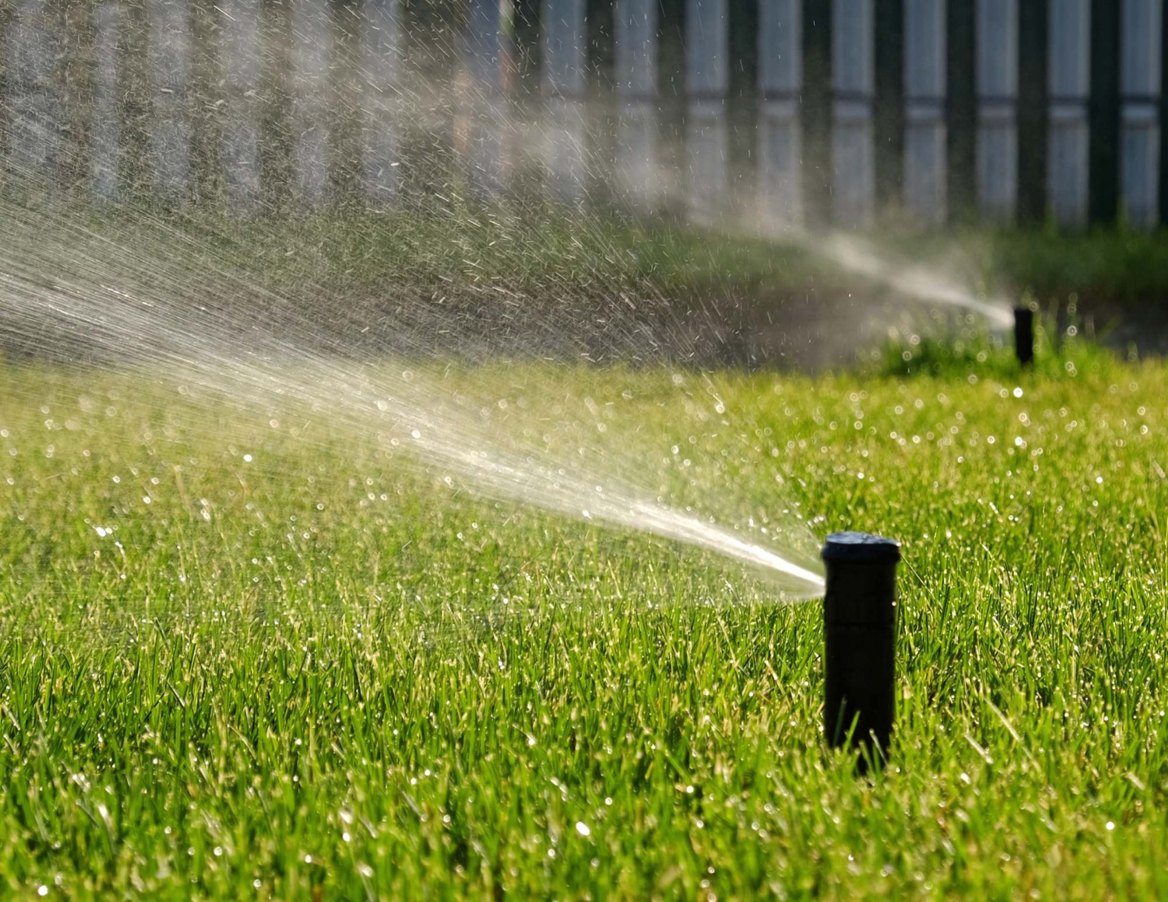New sprinkler system installation in Ponte Vedra Beach